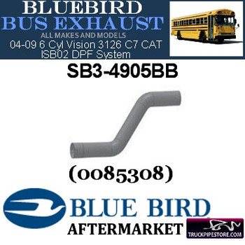 SB3-4905BB 4" 2 Bend Bluebird Bus Exhaust ID-OD ALZ SB3-4905BB 4" 2 Bend Bluebird Bus Exhaust ID-OD ALZ