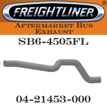 04-21453-000 4" Freightliner Bus Exhaust 5 Bend OD-OD ALZ 04-21453-000 4" Freightliner Bus Exhaust 5 Bend OD-OD ALZ