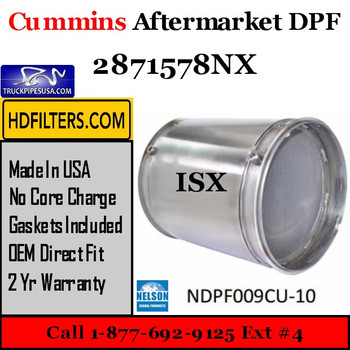 2871578NX Cummins ISX Engine Diesel Particulate Filter DPF 2871578NX Cummins ISX Engine Diesel Particulate Filter DPF