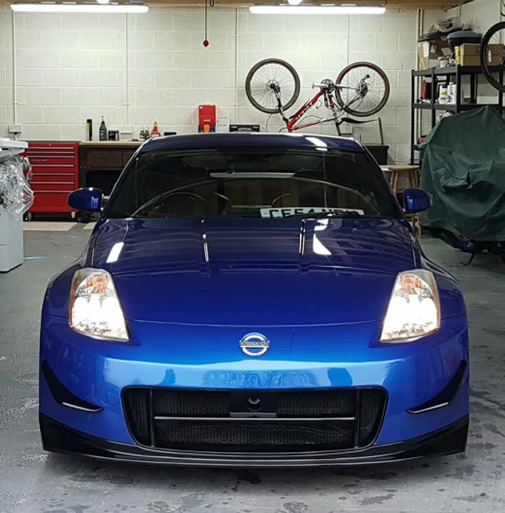 Nissan 350Z Z33 Nismo N2 Style Front bumper with canards ...
