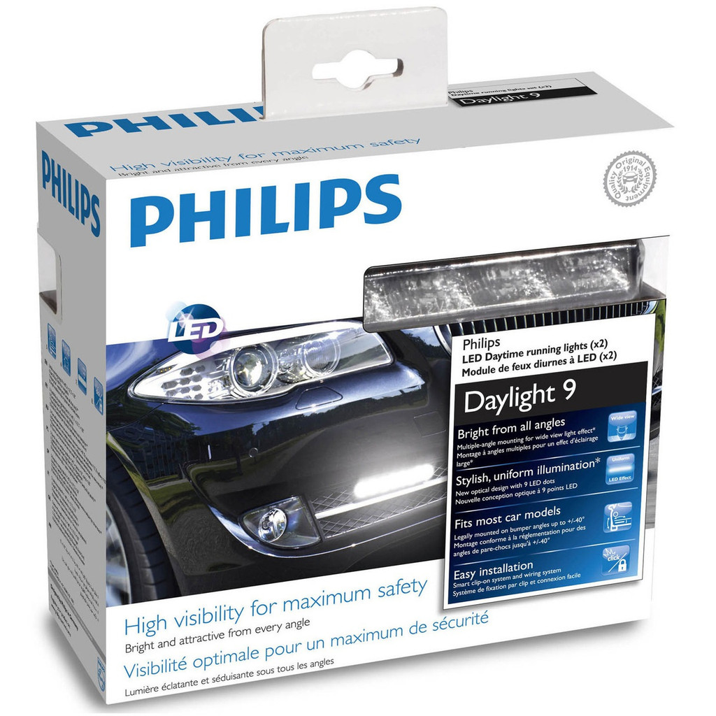 Philips Daylight 9 DRL Daytime Running Light Kit Meduza Design Ltd
