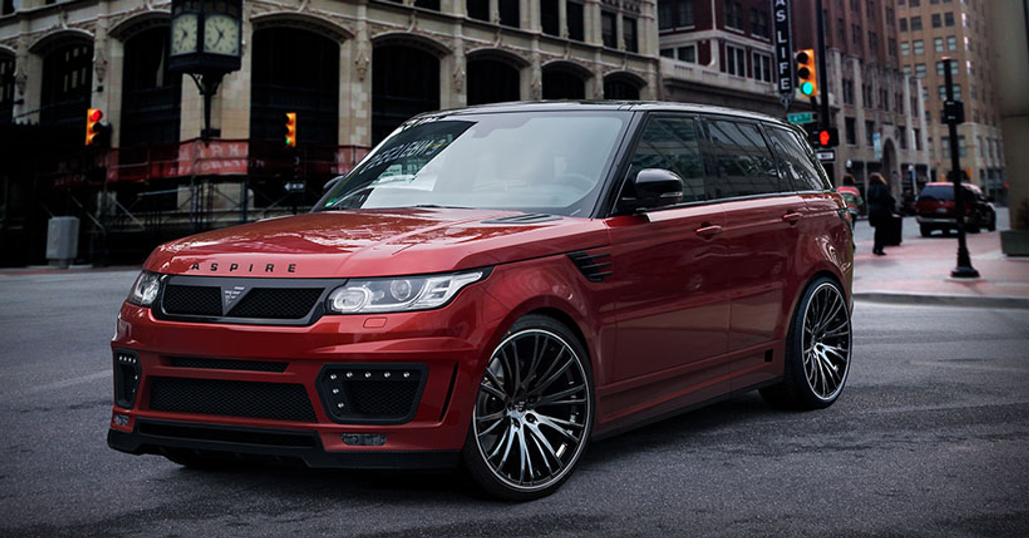 This Is Aspire Design`s Magnificent Built on Range Rover 