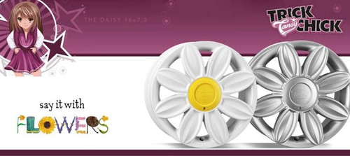 16" Tansy Daisy Alloy Wheels-Various Colours available