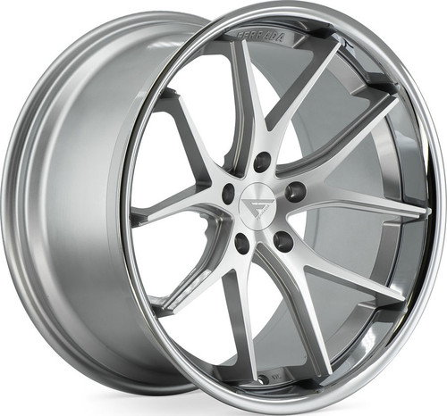 Ferrada FR2 9 x 20" Alloy Wheels Machine Silver