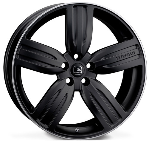 Hawke Aria 22" Alloy Wheels Black
