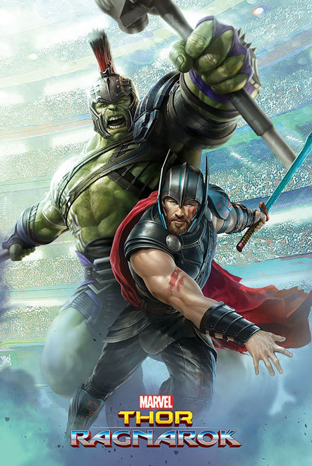 Thor: Ragnarok Gladiators Mounted Wall Hanger Picture Thor: Ragnarok Gladiators Mounted Wall Hanger Picture
