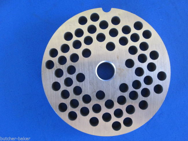 22 x 1/4" hole STAINLESS Meat Grinding Grinder Plate disc & Cutter
