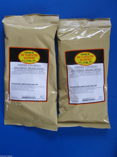 Chorizo Sausage Seasoning for 50 lbs of beef pork elk venison