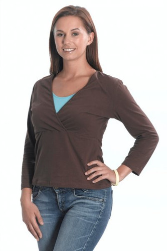 Emma Jane Nursing 3/4 Length Sleeved Top