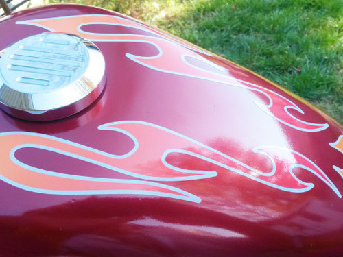 All decals are laminated for a durable high gloss finish. All decals are laminated for a durable high gloss finish.