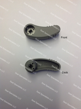 National Seating 230230-03 Handle, left hand lever Chgr Grey National Seating 230230-03 Handle, left hand lever Chgr Grey