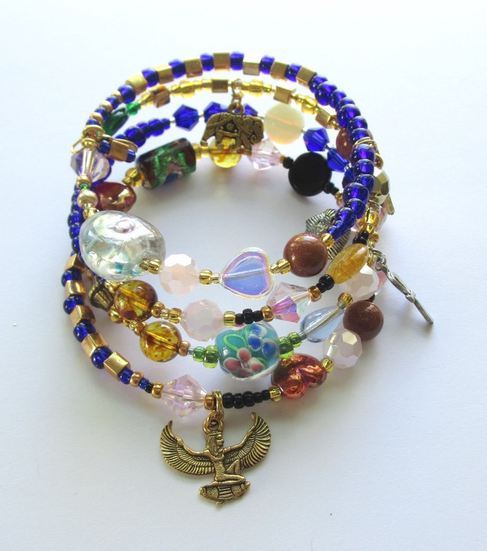 The charm of the goddess Isis symbolizes Amneris's final prayer.