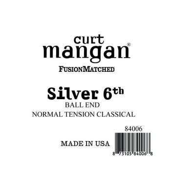 Silver 6th Ball End Normal Tension Single String Silver 6th Ball End Normal Tension Single String