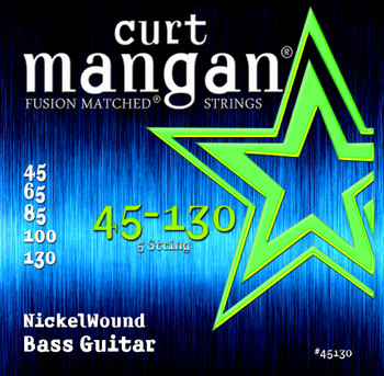 45-130 Nickel Wound 5-String Bass Set 45-130 Nickel Wound 5-String Bass Set