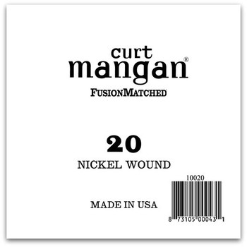 20 Nickel Wound Ball End Single String 20 Nickel Wound Ball End Single String