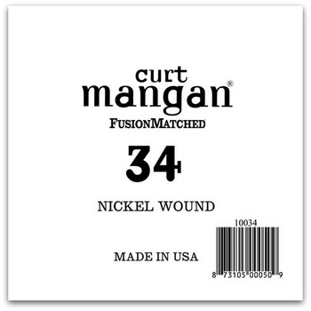 34 Nickel Wound Ball End Single String 34 Nickel Wound Ball End Single String