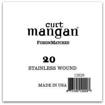 20 Stainless Wound Ball End Single String 20 Stainless Wound Ball End Single String