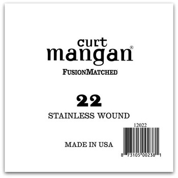 22 Stainless Wound Ball End Single String 22 Stainless Wound Ball End Single String