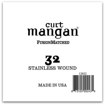 32 Stainless Wound Ball End Single String 32 Stainless Wound Ball End Single String