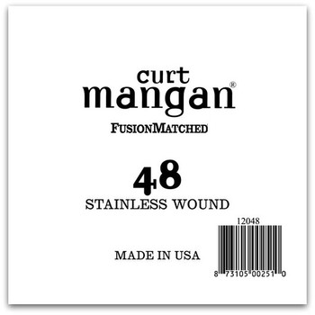 48 Stainless Wound Ball End Single String 48 Stainless Wound Ball End Single String