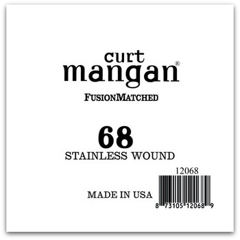 68 Stainless Wound Ball End Single String 68 Stainless Wound Ball End Single String