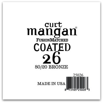 26 80/20 Bronze COATED Single String 26 80/20 Bronze COATED Single String