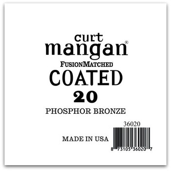 20 PhosPhor Bronze COATED Single String 20 PhosPhor Bronze COATED Single String