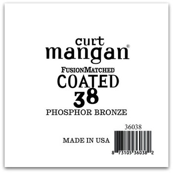 38 PhosPhor Bronze COATED Single String 38 PhosPhor Bronze COATED Single String