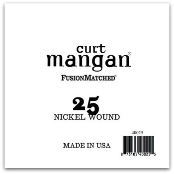 25 Nickel Wound Bass Single String 25 Nickel Wound Bass Single String