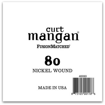 80 Nickel Wound Bass Single String 80 Nickel Wound Bass Single String