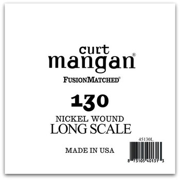 .130 Nickel Bass Extra Long Single String .130 Nickel Bass Extra Long Single String