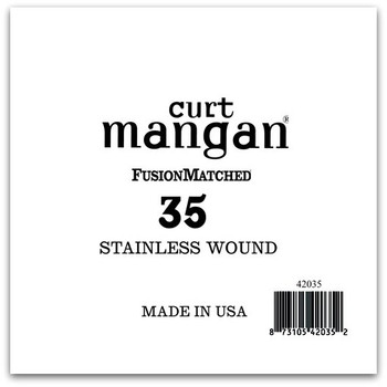 35 Stainless Wound Bass Single String 35 Stainless Wound Bass Single String
