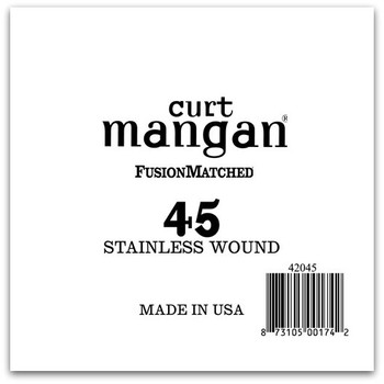 45 Stainless Wound Bass Single String 45 Stainless Wound Bass Single String