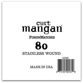 80 Stainless Wound Bass Single String 80 Stainless Wound Bass Single String