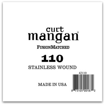 110 Stainless Wound Bass Single String 110 Stainless Wound Bass Single String