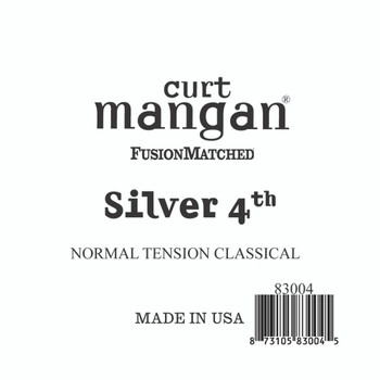 Silver 4th Normal Tension Single String Silver 4th Normal Tension Single String