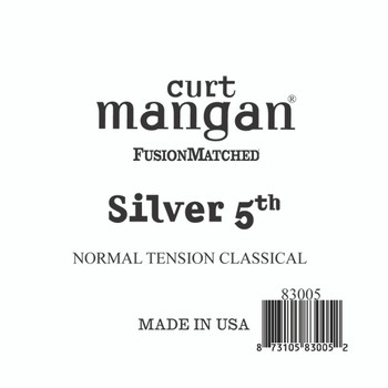 Silver 5th Normal Tension SIngle String Silver 5th Normal Tension SIngle String