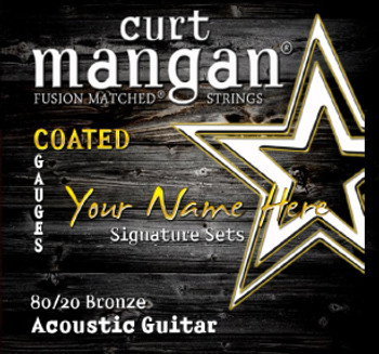 8 X COATED 80/20 Bronze With Wound 3rd Custom Guitar String Sets 8 X COATED 80/20 Bronze With Wound 3rd Custom Guitar String Sets