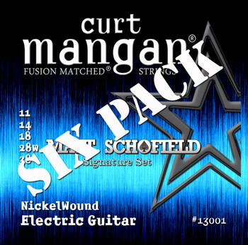 Matt Shcofield Signature Set Nickel Wound Six Pack Matt Shcofield Signature Set Nickel Wound Six Pack