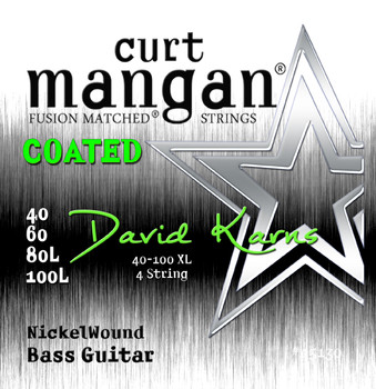 David Karns Coated 4 String Bass Set David Karns Coated 4 String Bass Set