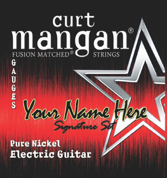 8 X Pure Nickel with Wound 3rd 6-String Custom Guitar String Sets 8 X Pure Nickel with Wound 3rd 6-String Custom Guitar String Sets