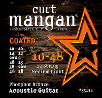 10-48 12-String Phos Med-Light COATED 10-48 12-String Phos Med-Light COATED