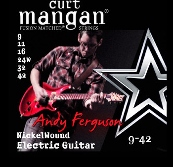 Andy Ferguson Signature Set 9-42 Nickel Wound Set PACK OF 3 Andy Ferguson Signature Set 9-42 Nickel Wound Set PACK OF 3