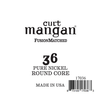 36 Pure Nickel ROUND CORE Single String 36 Pure Nickel ROUND CORE Single String