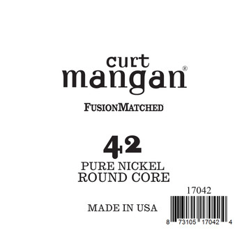 42 Pure Nickel ROUND CORE Single String 42 Pure Nickel ROUND CORE Single String