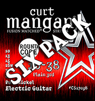 10-38 ROUND CORE PURE NICKEL SIX PACK 10-38 ROUND CORE PURE NICKEL SIX PACK