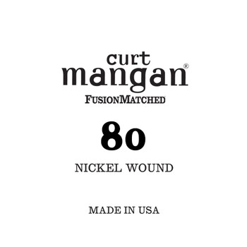 80 Nickel Wound Ball End Single String 80 Nickel Wound Ball End Single String