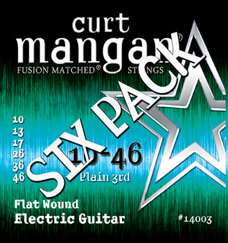 10-46 Flatwound SIX PACK 10-46 Flatwound SIX PACK