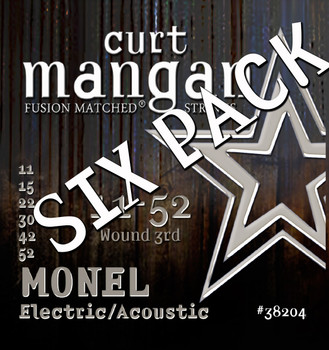 Monel Hex Core 11-52 Light SIX PACK Monel Hex Core 11-52 Light SIX PACK