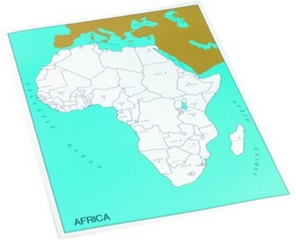 Control chart of Africa, capitals